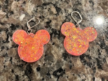 Selling with online payment: Mickey Mouse Earrings 