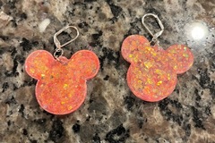 Selling with online payment: Mickey Mouse Earrings 