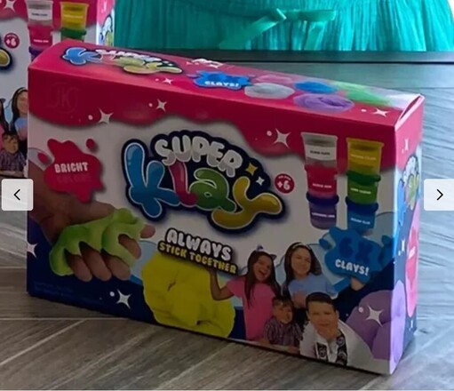 JKREW Super Klay – 6 ASST COLOR CONTAINERS #6152