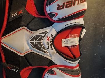 Verkaufen mit Online-Zahlungen: Bauer x80 Brustschutz Junior M