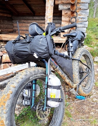 Bikepacking-setti