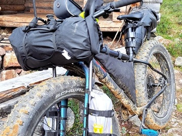 Renting out (per day): Bikepacking-setti