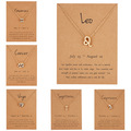 Comprar ahora: 120 Pcs Zodiac Sign Cardboard Necklaces