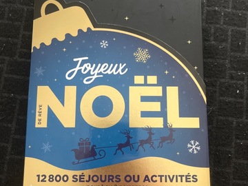 Vente: Coffret Wonderbox "Joyeux Noël de Rêve" (74,90€)