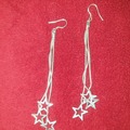 For Rent: star dangle earrings