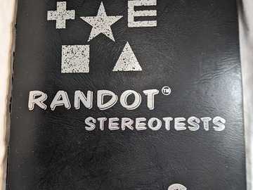 Selling with online payment: Used Stereo Optical Company's Randot Stereotests - SO002