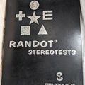 Selling with online payment: Used Stereo Optical Company's Randot Stereotests - SO002