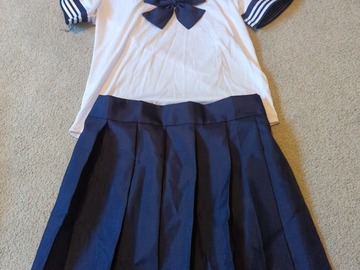 Selling with online payment: Japanese school uniform female