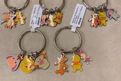 Buy Now: 100 pcs-Disney Winnie The Pooh & Friends Keychains-$6 Retail-$0.5