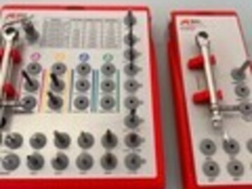 Gebruikte apparatuur: Complete Nobel Biocare implantaat set 