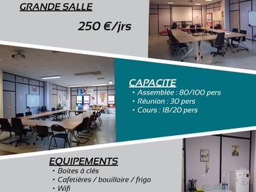 Location à la journée: Salle au Comité Olympique 93