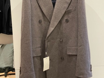 Selling with online payment: [EU] NWT Suitsupply brown cashmere db coat, size 38R