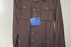 Selling with online payment: [EU] NWT Suitsupply brown silk field jacket, size 36R