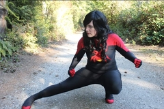 Selling with online payment: Spiderwoman Bodysuit with shoes
