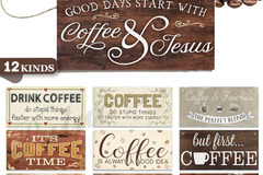 Buy Now: 60pcs Coffee house sign wooden hanging plaque decoration pendant