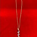 Comprar ahora: 12 pcs-Sterling Silver Vermeil Jewelry Pendant-18" chain-$6.99ea