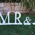 Selling: Big MR and MRS sign