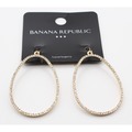 Buy Now: Dozen Gold Rhinestone Teardrop Earrings by Banana Republic