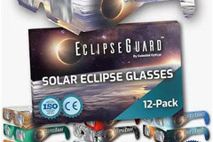 Comprar ahora: 10 boxes of 2024 solar eclipse observation glasses (12pc per box)