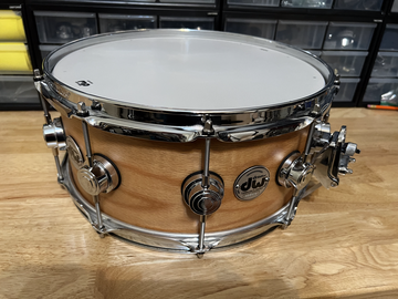 Selling with online payment: MINT! DW Collectors Pure Oak 6x14" snare drum