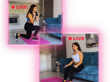 Wellness Session Packages: 5 SESSIONS 1:1 Virtual Personal Training with 	Silviya