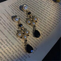 Comprar ahora: 50 Pairs Elegant Ladies Rhinestone Fashion Drop Earrings