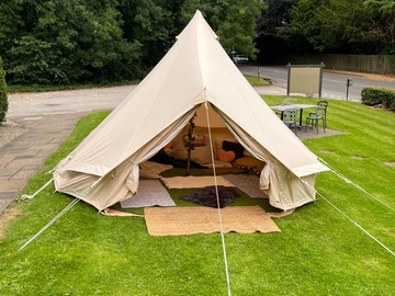 Renting out: Canvas Bell Tent! 4m x 4m