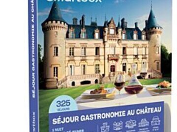 Vente: Smartbox "Séjour gastronomie châteaux belles demeures" (239,90€)