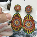 Buy Now: 80 Pairs Vintage Bohemian Sunflower Wooden Earrings