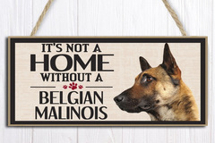 Comprar ahora: 60pcs Wooden dog pet tag rectangular decoration