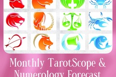 Selling: Monthly TarotScope and Numerology Forecast Email Reading