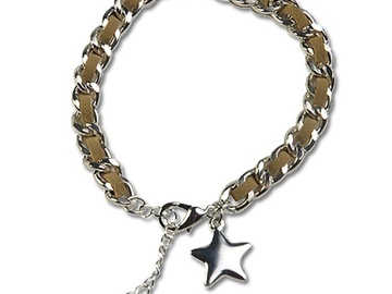 Buy Now: 80 pcs-Silver Star Bracelet 7 1/4"-$1.25 pcs