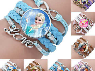 Buy Now: 50Pcs Cartoon Girl's Bracelet Assorted styles
