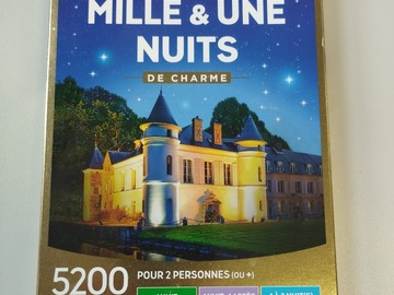 Vente: Coffret Wonderbox "Mille et une nuits de charme" (99,90€)