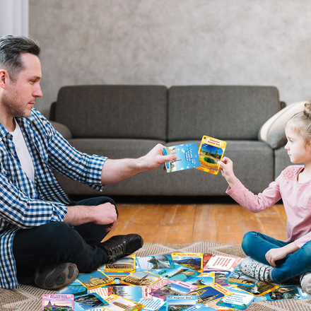 30 sets of world attractions children’s early education cards