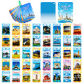 Comprar ahora: 30 sets of world attractions children’s early education cards
