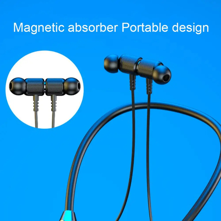 30pcs Hanging neck sports magnetic Bluetooth headset