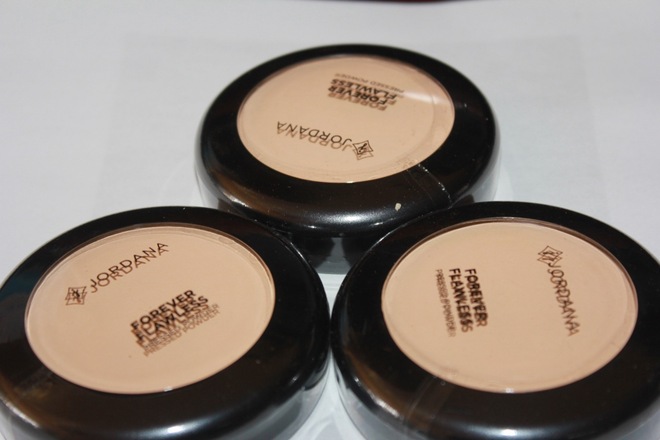 25X Jordana FOREVER FLAWLESS Pressed Powder #104 Creamy Beige 