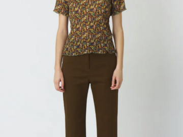 Selling: Tan Denim cropped trouser
