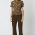 Selling: Tan Denim cropped trouser