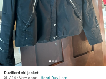 Winter sports: Henri Duvalier’s jacket