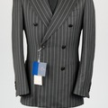 Selling with online payment: [EU] NWT Suitsupply s150 grey striped Jort suit, size 36R
