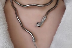 Comprar ahora: 30pcs personalized wrapped snake necklace
