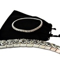 Buy Now: 30-Swarovski Rhinestone Bracelets-Crystal/Silvertone-$2.99 ea