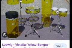 Wanted/Looking For/Trade: Wanted: Ludwig Vistalite 3 1/2 x 13 piccolo snare yellow 