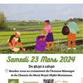 Actualité: Nettoyage citoyen Plaine de Montesson 23 mars 2024