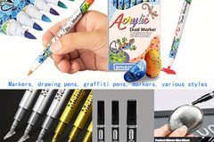 Comprar ahora: 50pcs Markers, drawing pens, graffiti pens, markers, styles
