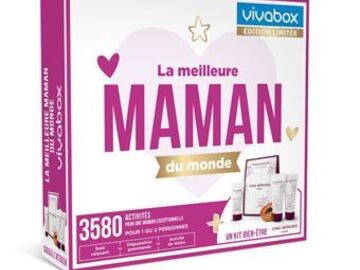 Vente: Coffret Vivabox "La Meilleure Maman du Monde" (39,90€)