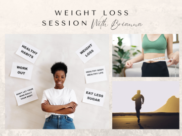 Wellness Session Single: Weight Loss | Health and Wellness Coaching with Brianna