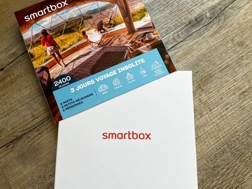 Vente: Coffret Smartbox "3 jours voyage insolite" (139,90€)